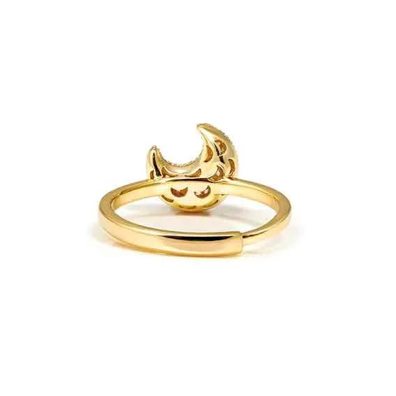 LifePoetry ring with rounded Moon - Nomination Qatar LifePoetry ring with rounded Moon - Image 4
