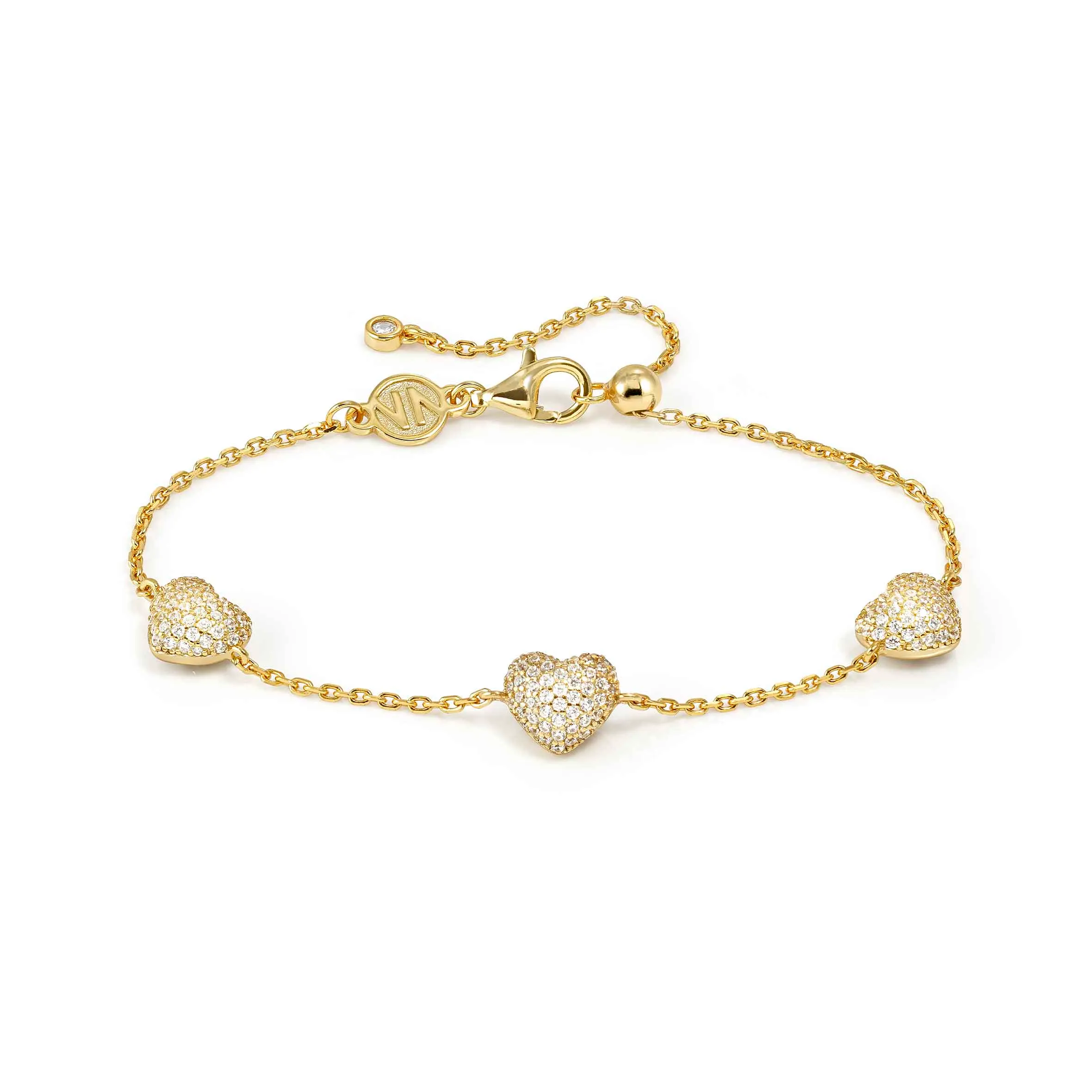 Silver LifePoetry bracelet with rounded Hearts - Nomination Qatar Silver LifePoetry bracelet with rounded Hearts