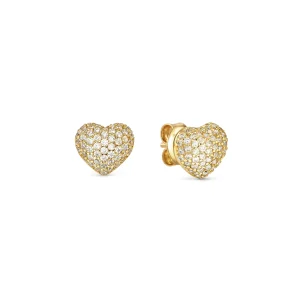 LifePoetry earrings with rounded Heart