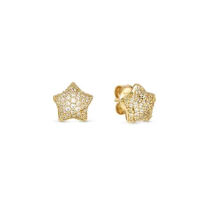 LifePoetry earrings with rounded Star