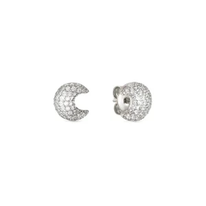 LifePoetry earrings with rounded Moon