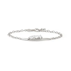 My Rebel Art bracelet white CZ