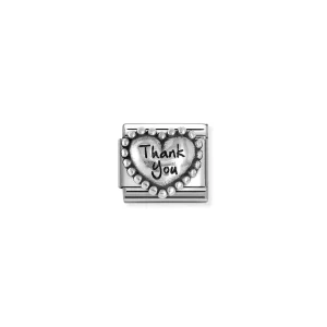 Charm, Composable Link, Heart THANK YOU