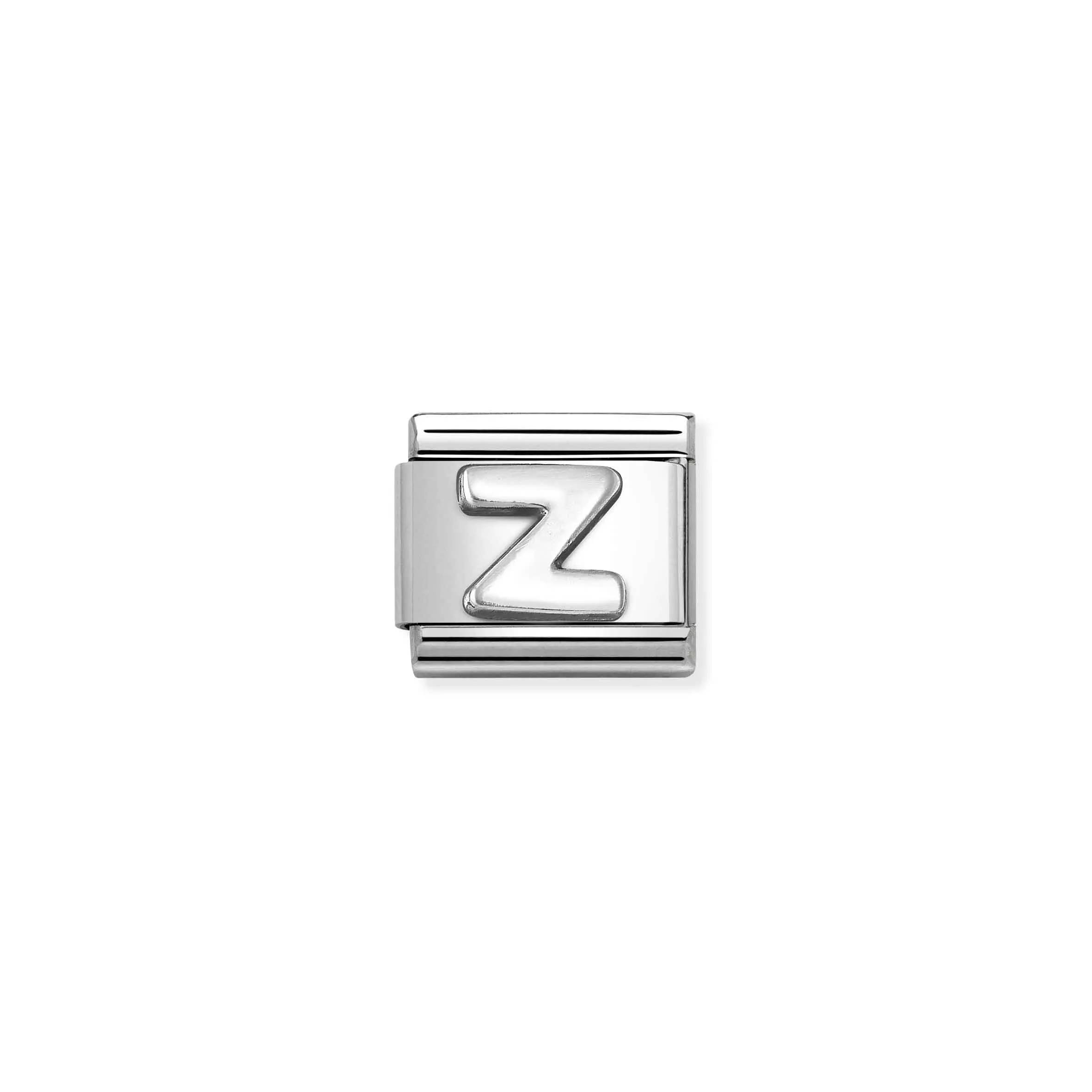 Charm, Composable Link, Letter Z, silver - Nomination Qatar Charm, Composable Link, Letter Z, silver