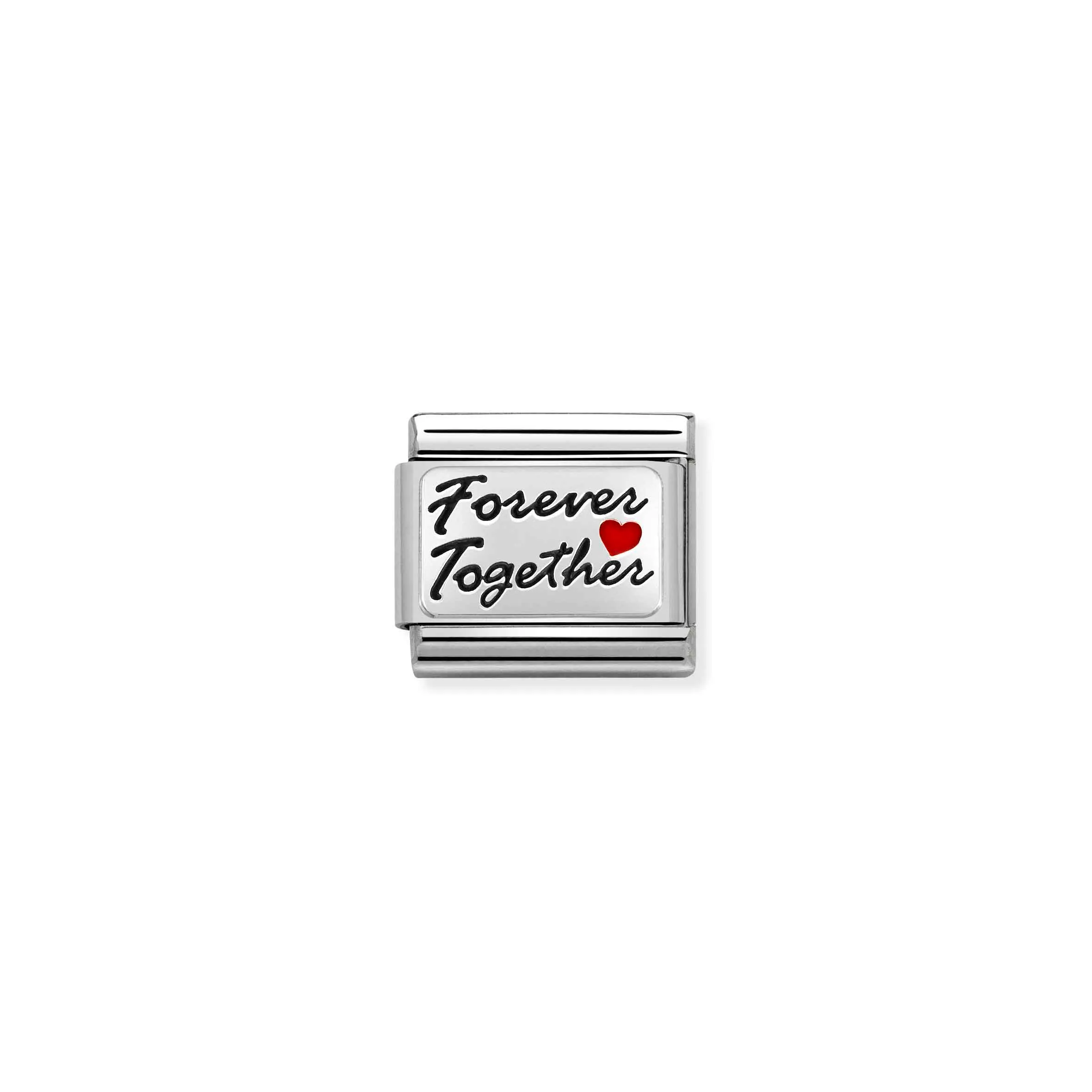 Charm, Composable Link, FOREVER TOGETHER Red Heart - Nomination Qatar Charm, Composable Link, FOREVER TOGETHER Red Heart