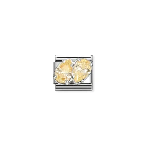 Composable Classic Link, Yellow Twin Drops