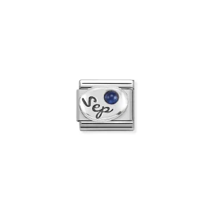 Charm, Composable Link, September in Silver