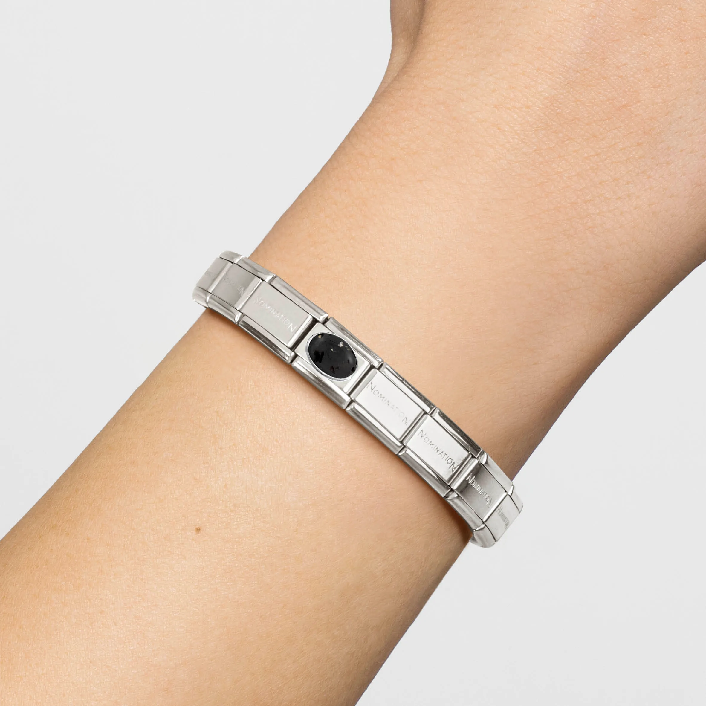 Charm, Composable Link, Lava stone - Nomination Qatar Charm, Composable Link, Lava stone - Image 2