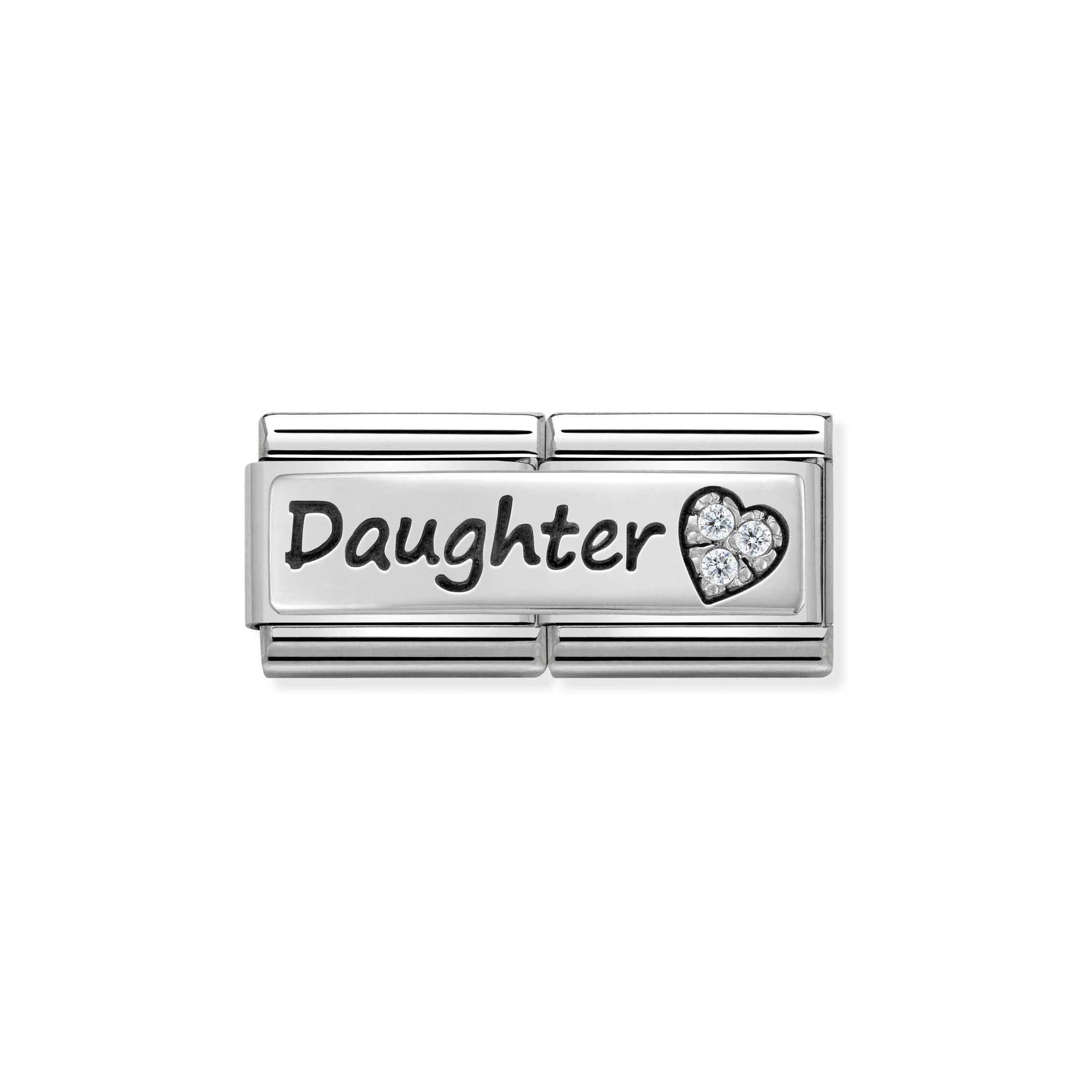 Charm, Composable Double Link, Daughter - Nomination Qatar Charm, Composable Double Link, Daughter