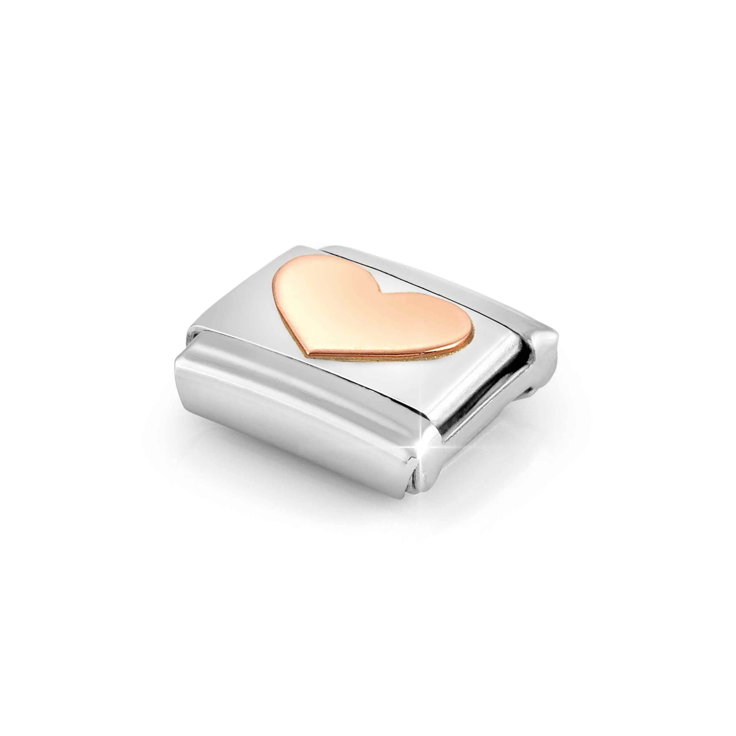 Charm, Composable Link, rose gold Heart - Nomination Qatar Charm, Composable Link, rose gold Heart - Image 5