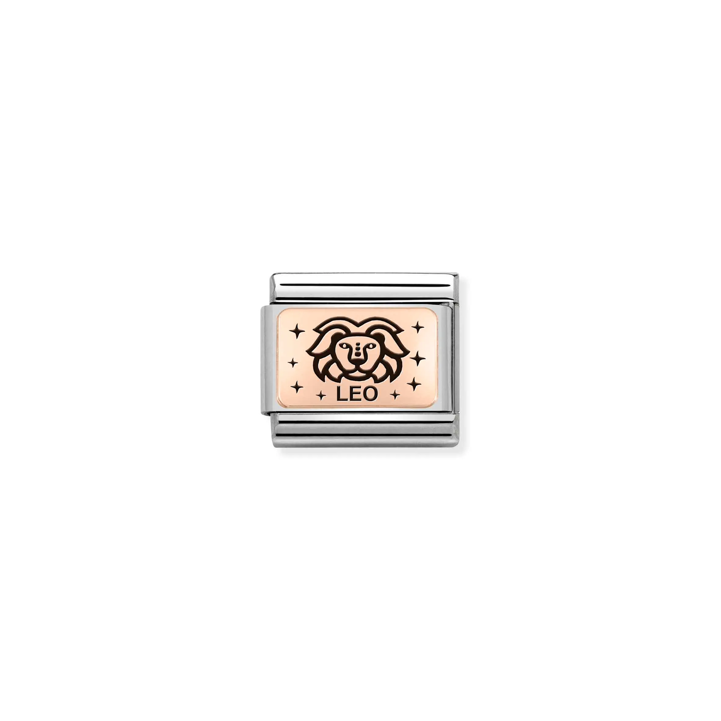 Charm, Composable Link, rosegold Leo - Nomination Qatar Charm, Composable Link, rosegold Leo