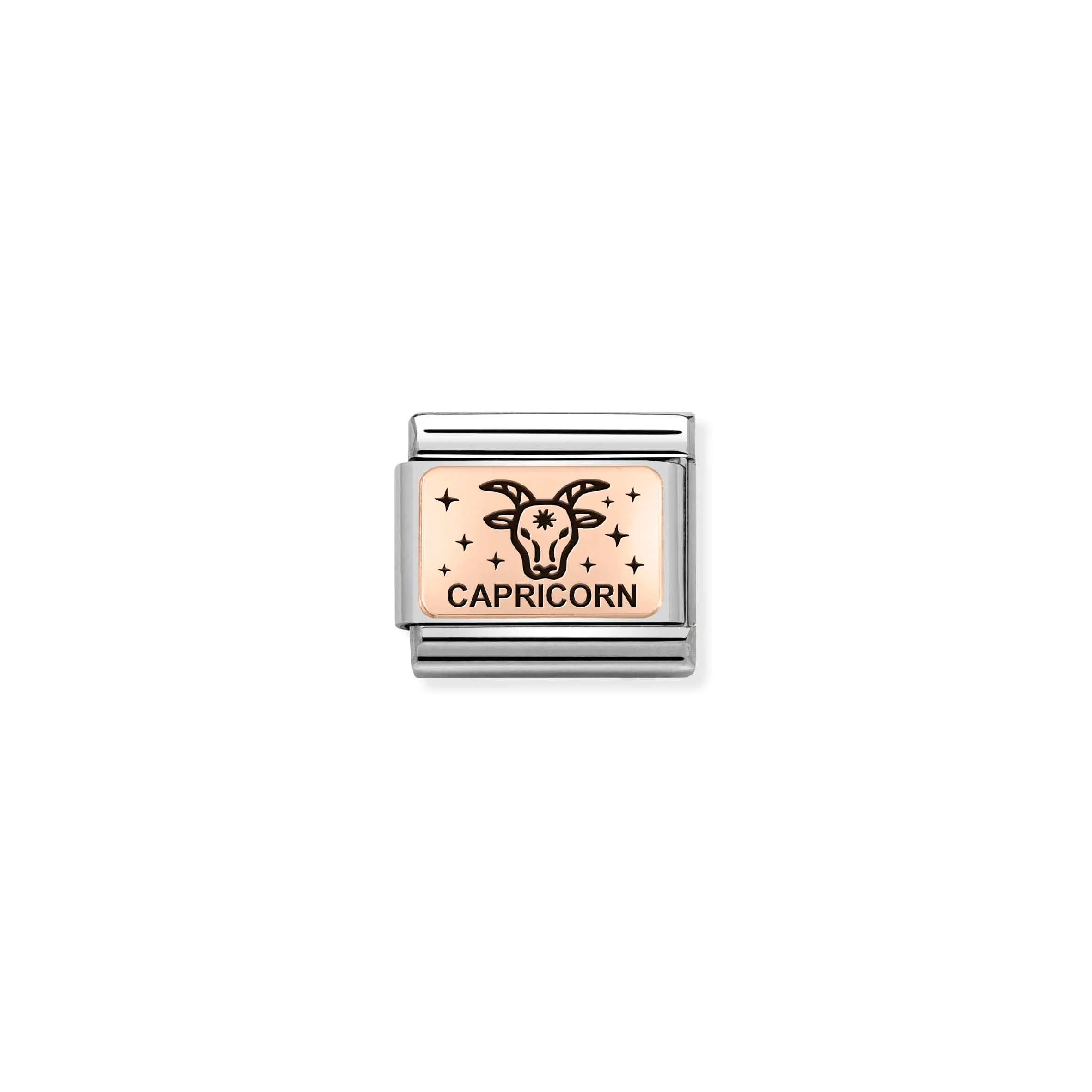 Charm, Composable Link, rosegold Capricorn - Nomination Qatar Charm, Composable Link, rosegold Capricorn