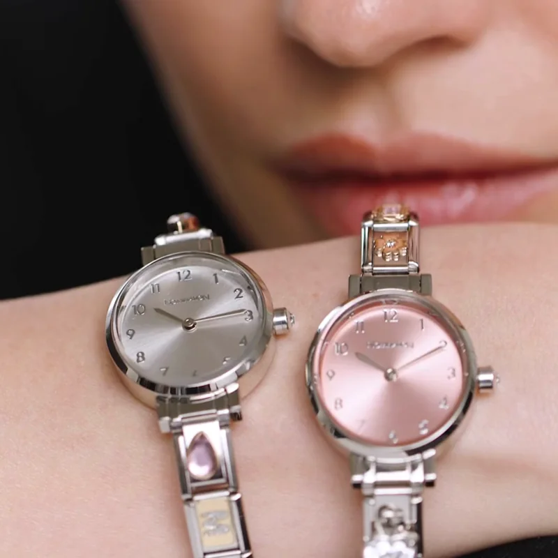 Time oval watch, White Mother of Pearl - Nomination Qatar Time oval watch, White Mother of Pearl - Image 7